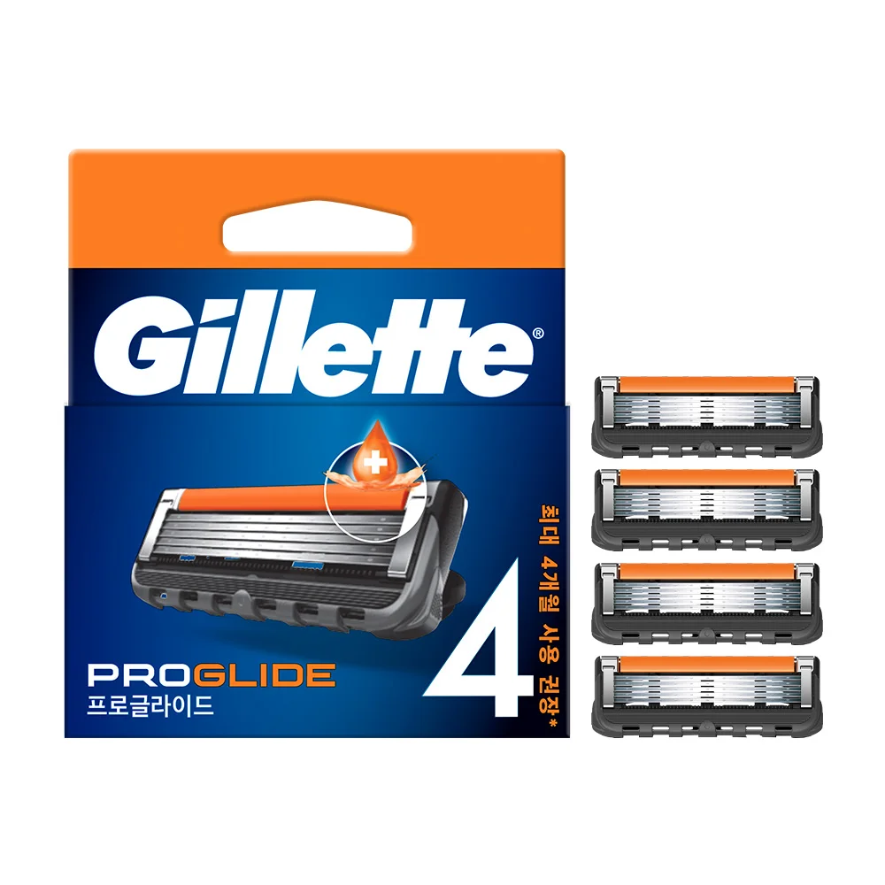 Gillette ProGlide 手動 剃鬚刀片 4入