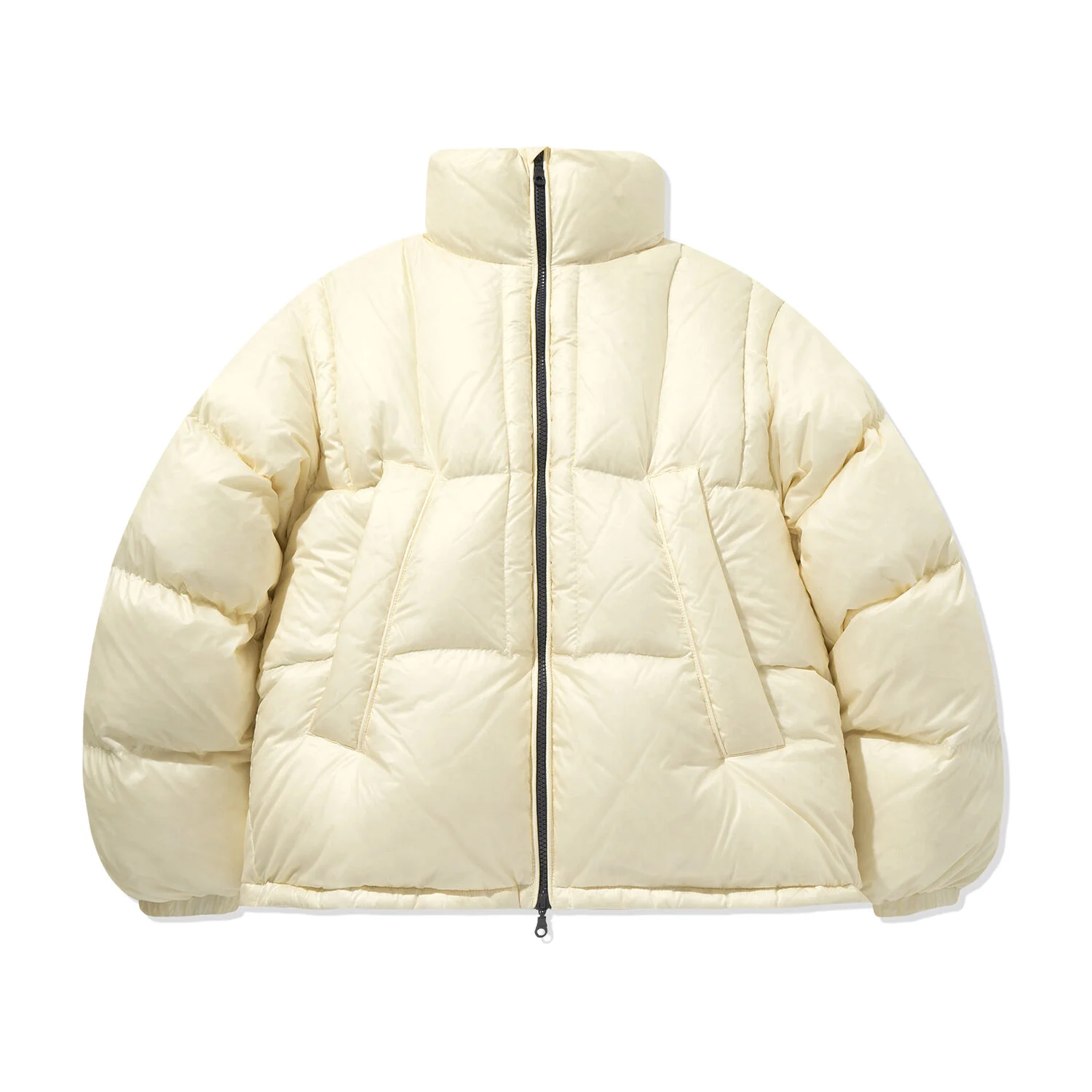SHEER SHELL DOME PARKA CREAM