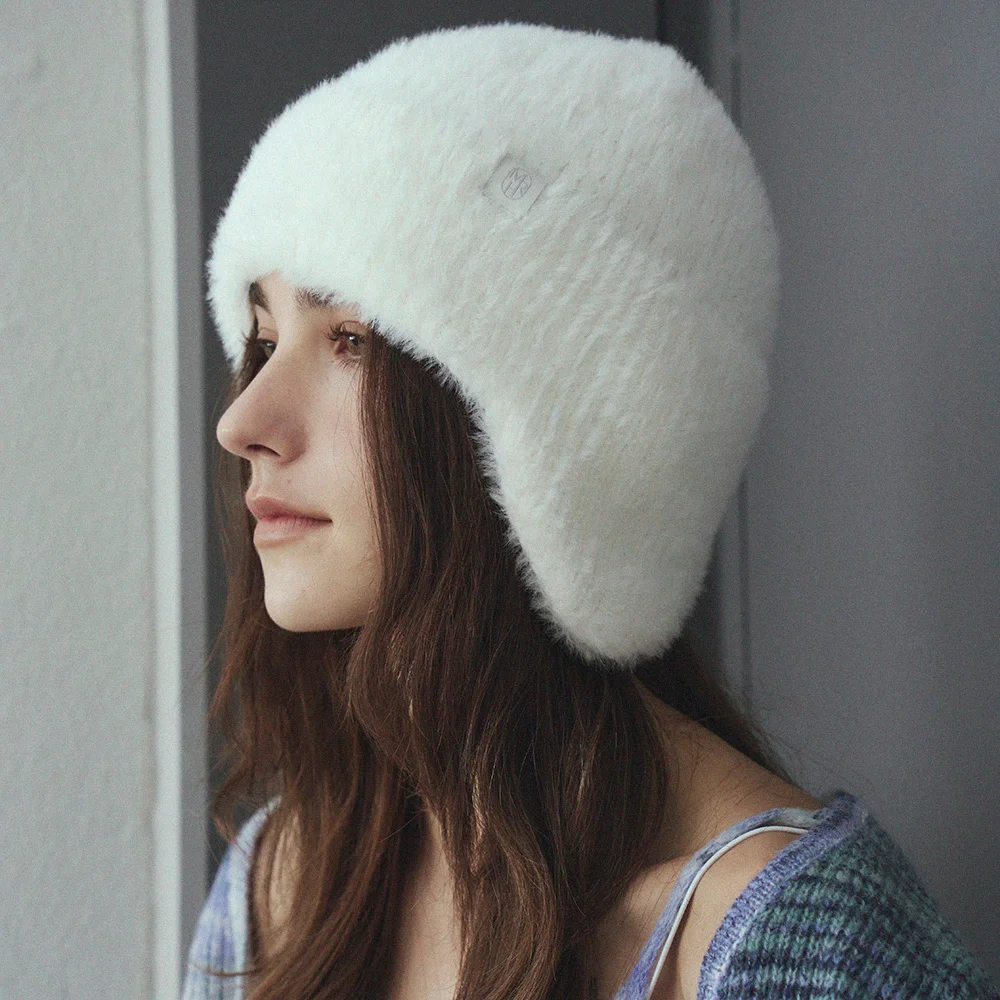 男女通用 Over earmuff beanie_4color