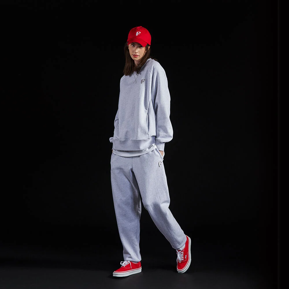 Essential 'F' logo sweatpants_Women (Grey)
