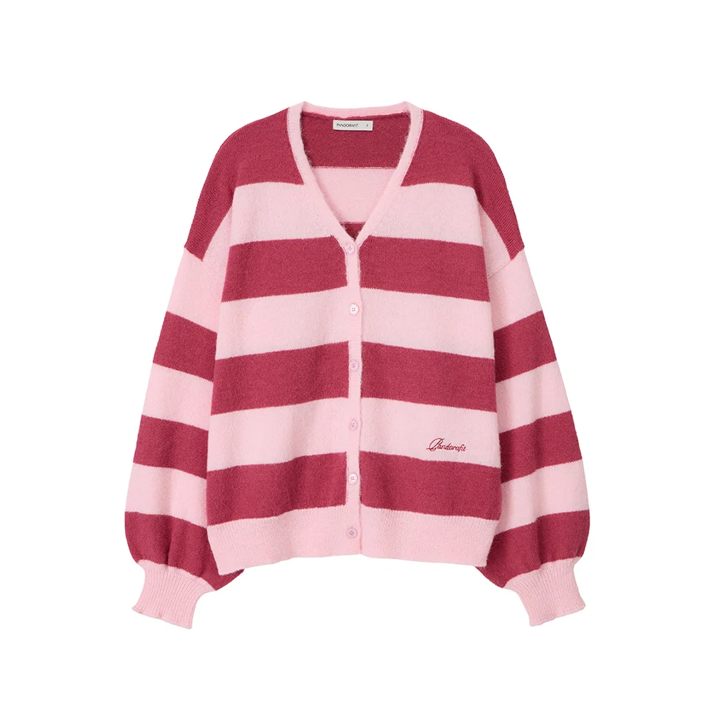 Airy Loose Cardigan (pink)