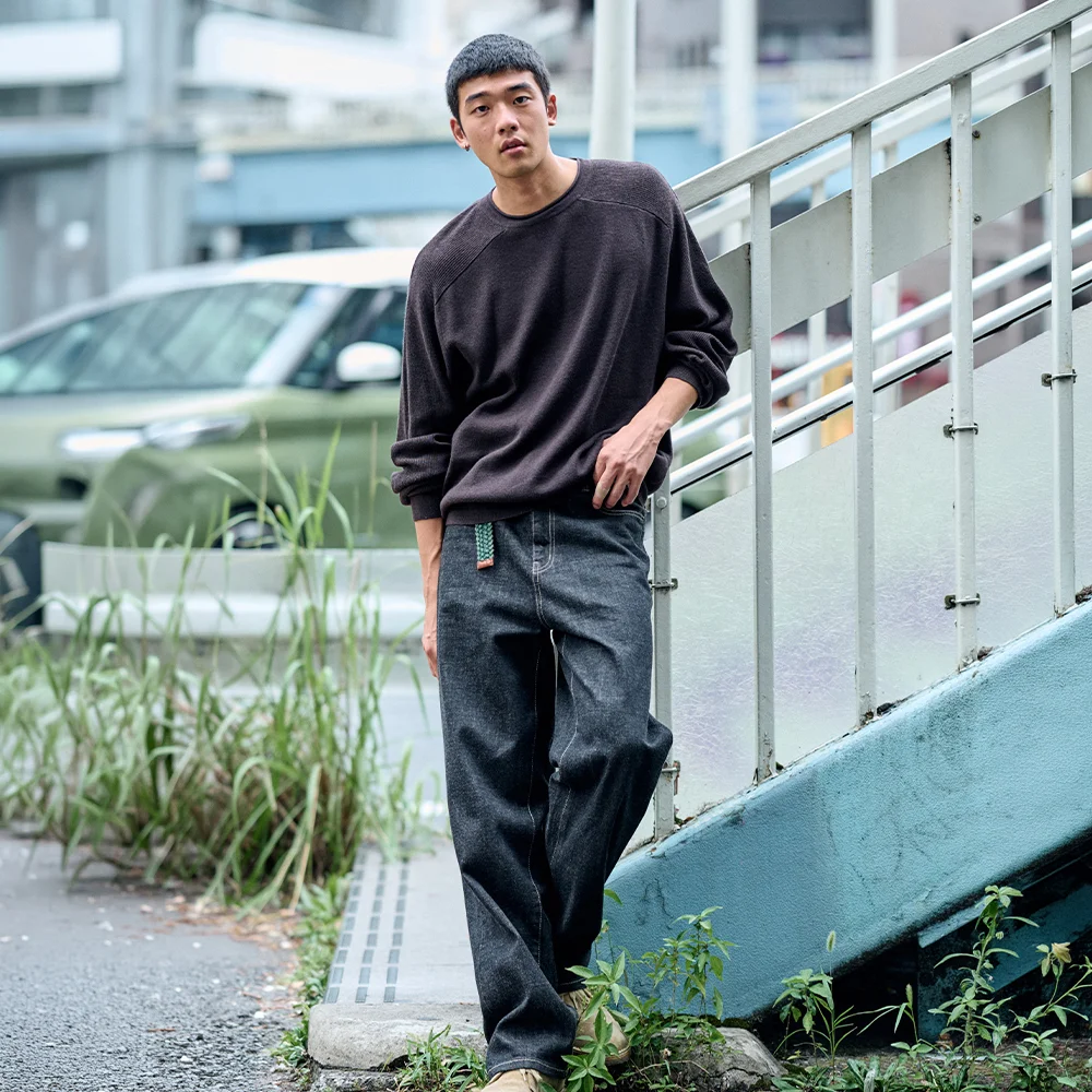 WIDE DENIM_DARK INDIGO