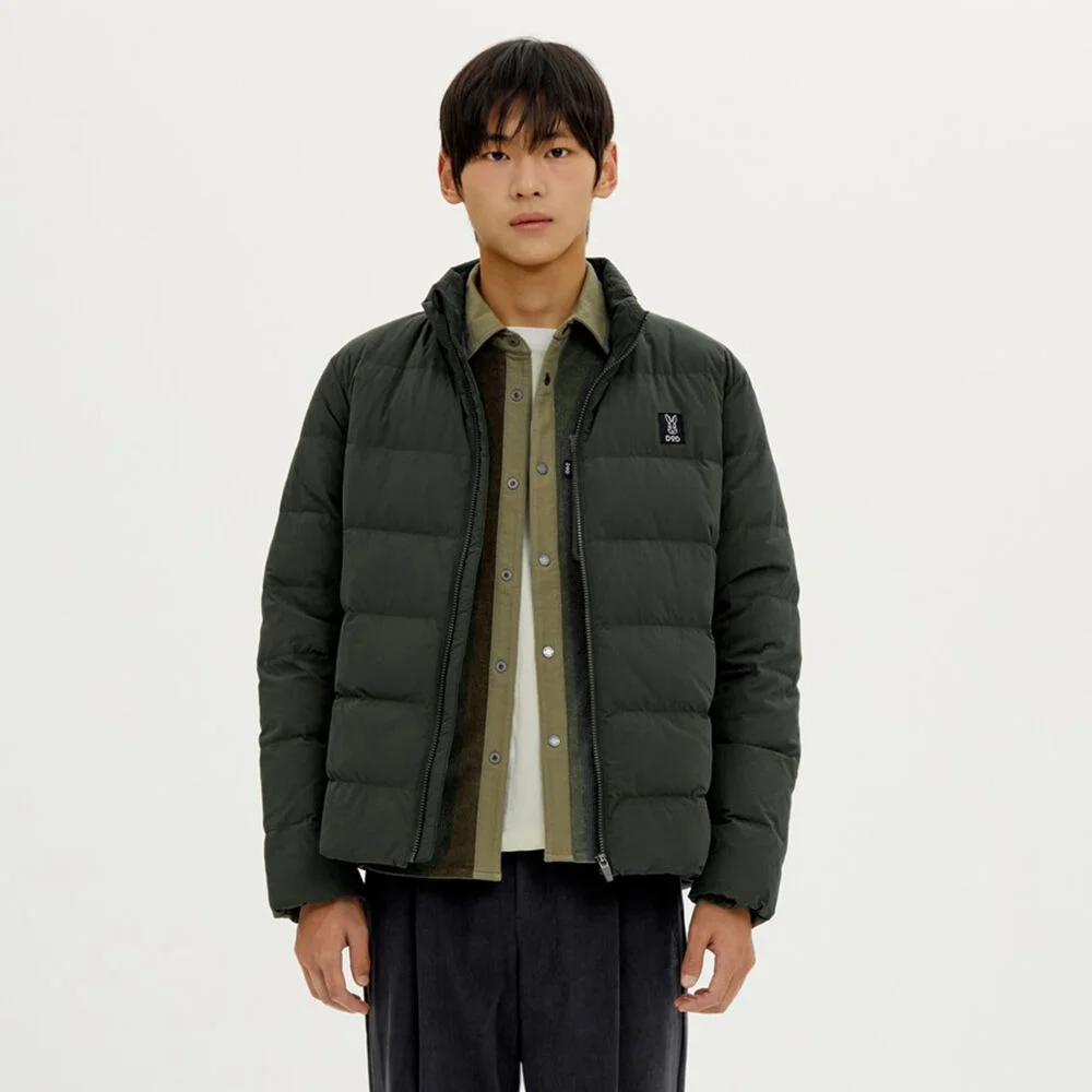 Kona 淺 D7 Stand Neck Down 外套 (KHAKI)