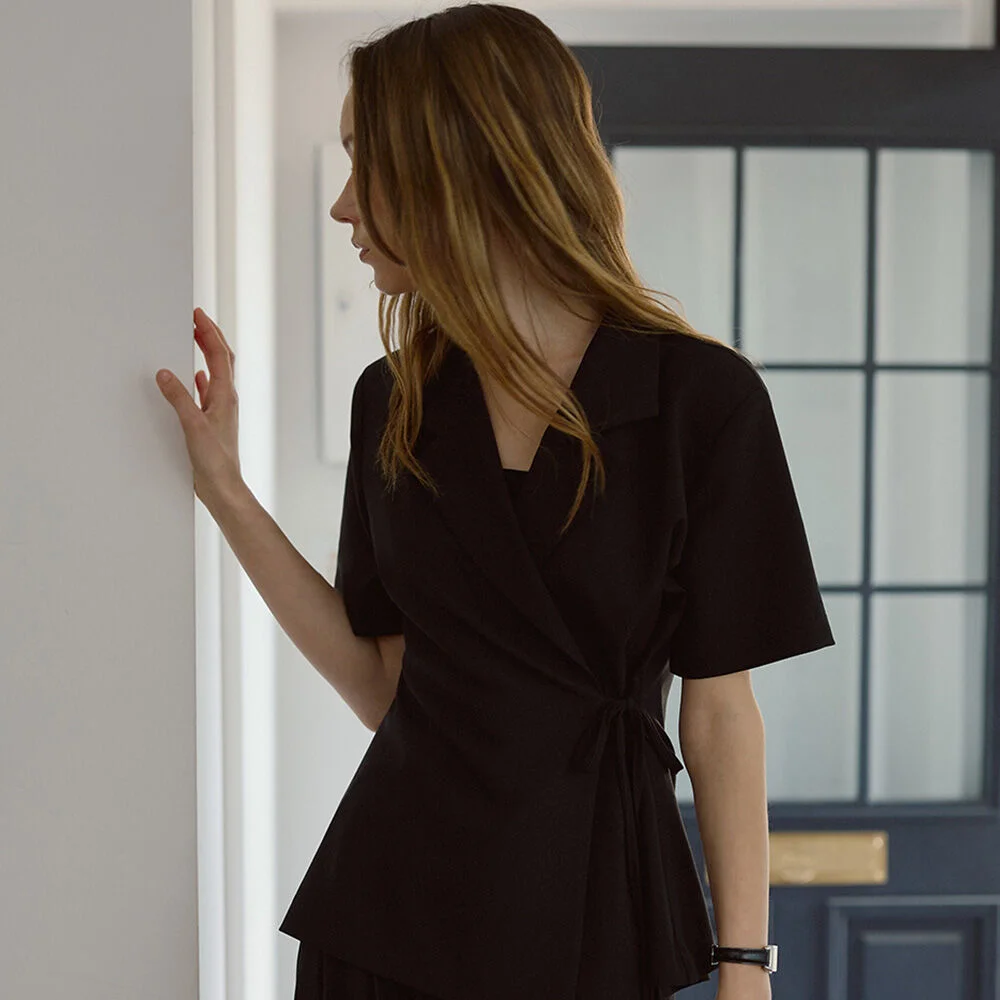Tailored Wrap Jacket