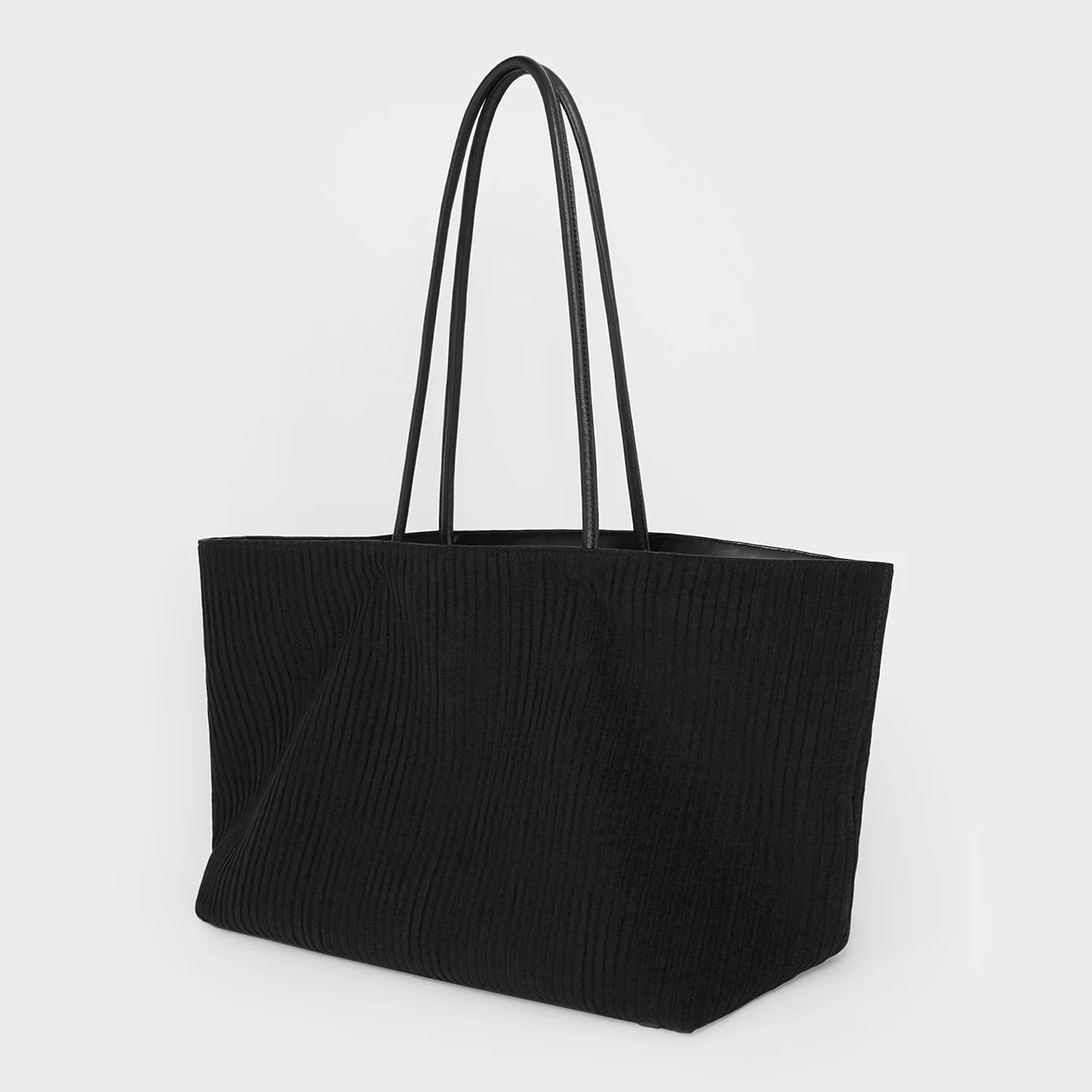Margo Tote Bag Black (Corduroy)
