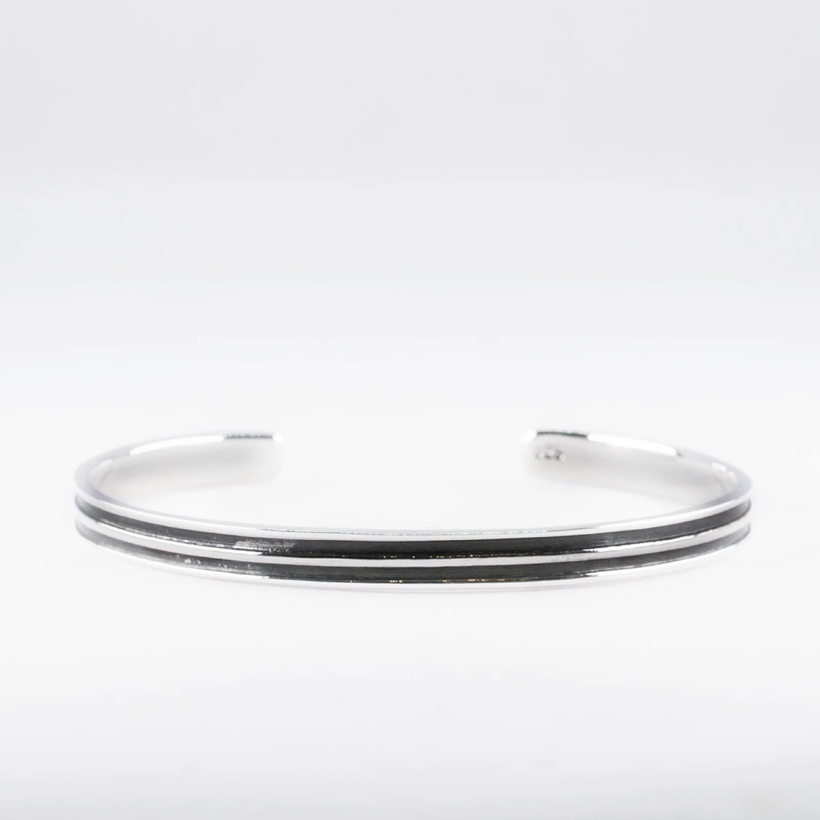 HR 390B_Silver Bangle Bracelet (Silver 925)