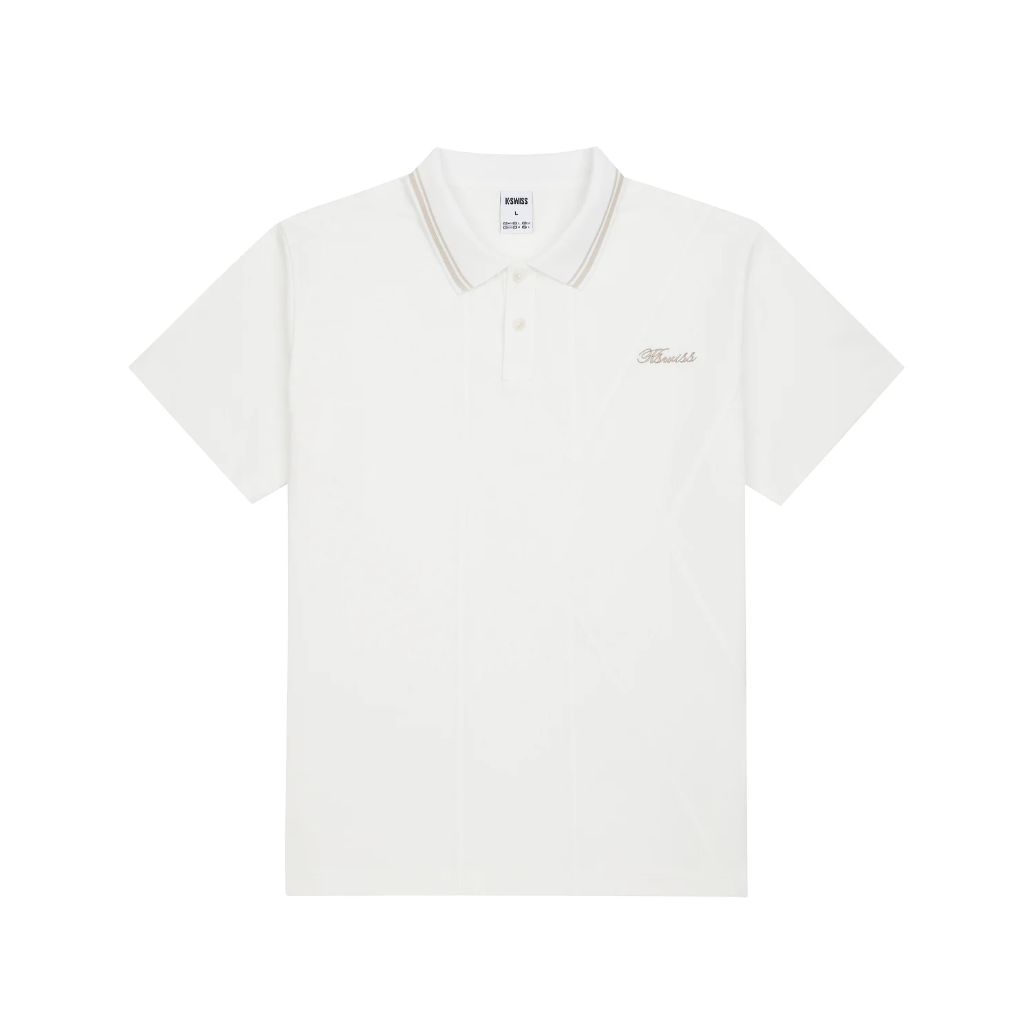 K 寬鬆 短袖 Polo T恤_1KSPSMV901WH