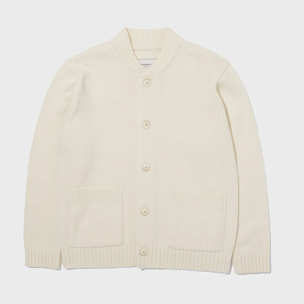 LOW GAGE POCKET CARDIGAN_IVORY