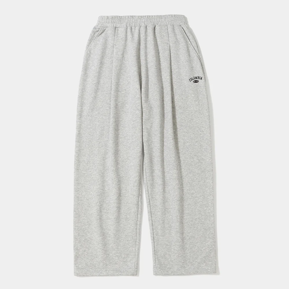 CU ARCH PIN-TUCK FLEECE SWEATPANTS_M.GRAY