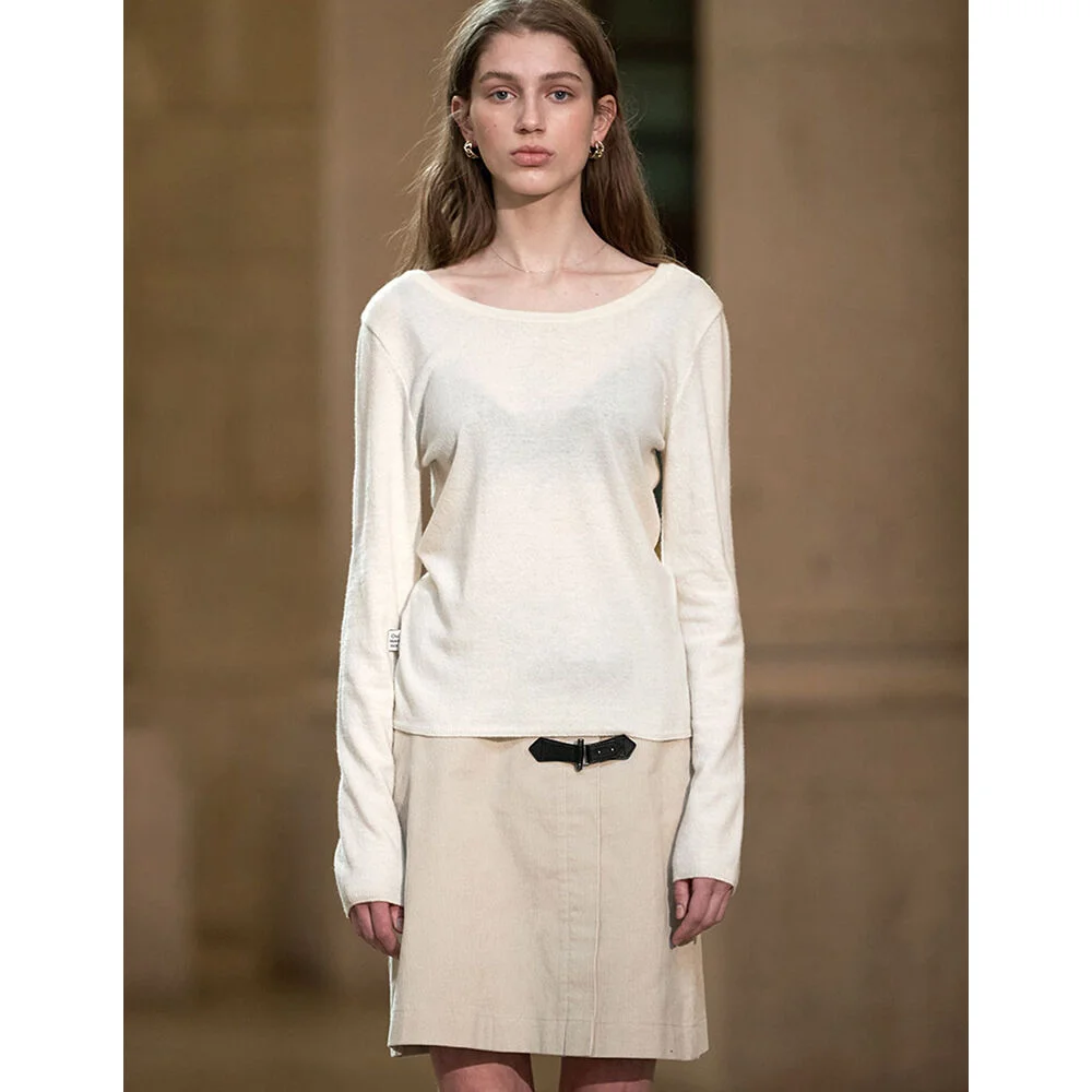 Valery conte wool knit pullover