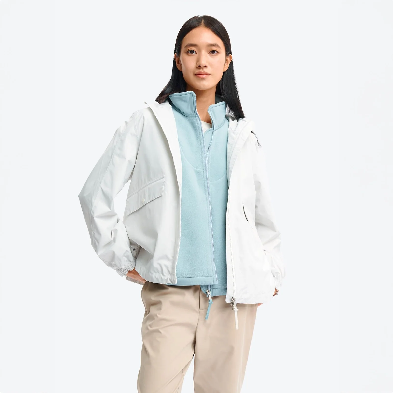 女裝 Gore-Tex 連帽衫 短 外套 AAW25WOUT015LAI