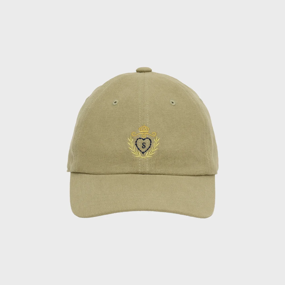 Symbol Linen Ball Cap (Khaki)