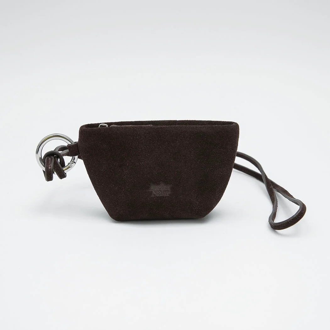 ATELIER NAIN GOODS MINI SUEDE NECKACE BAG (B-2473)