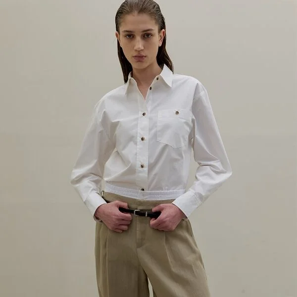 EDGAR CASUAL COTTON SHIRT (BL-4153)