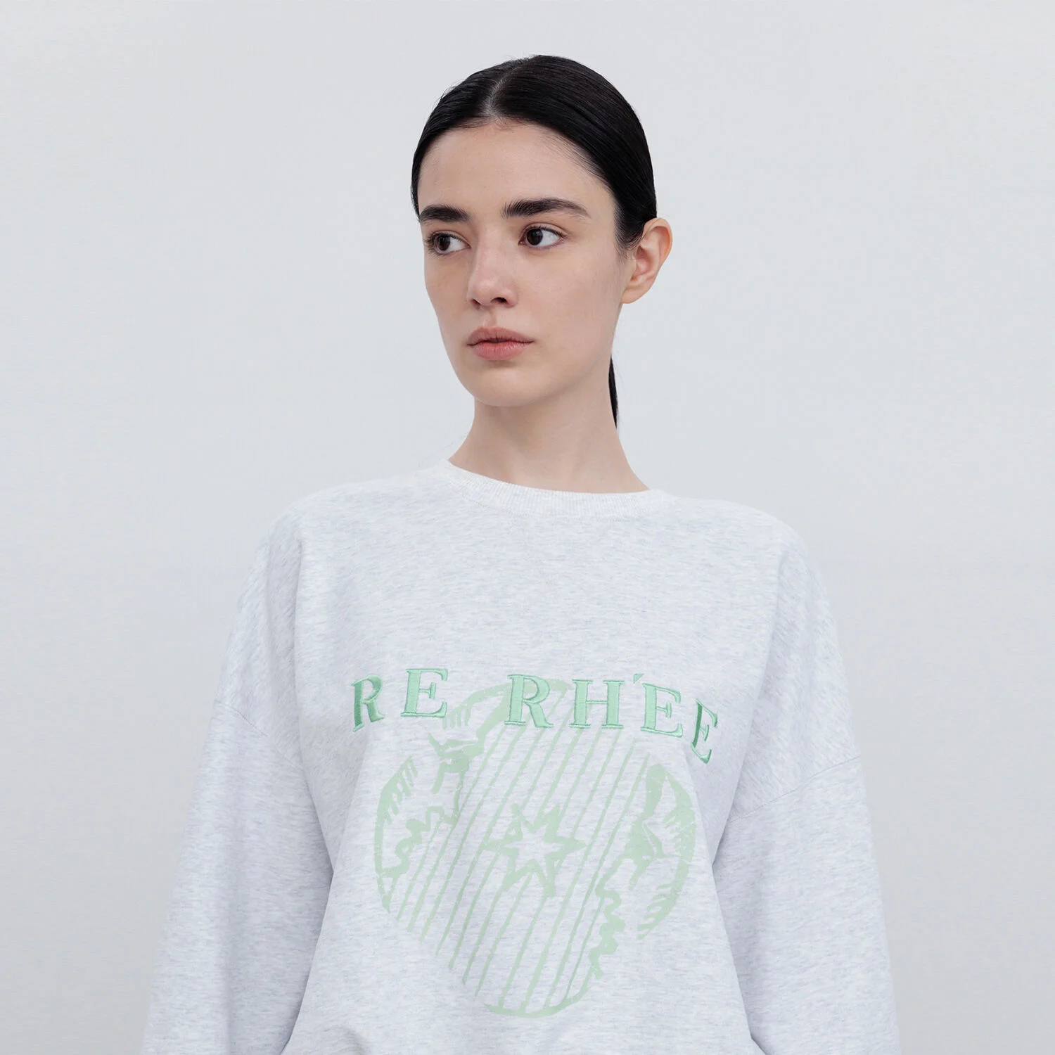 ROUND NECK LOGO SWEATSHIRT MG