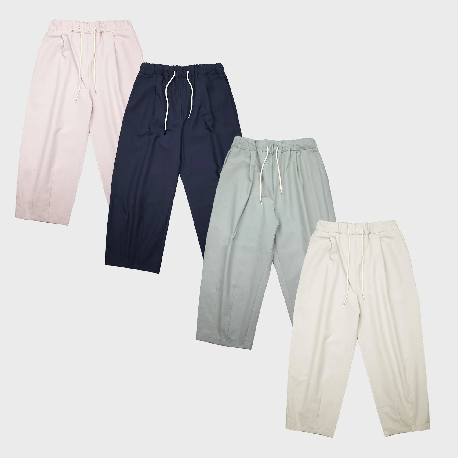 WIDE CHINO PANTS(4colors)