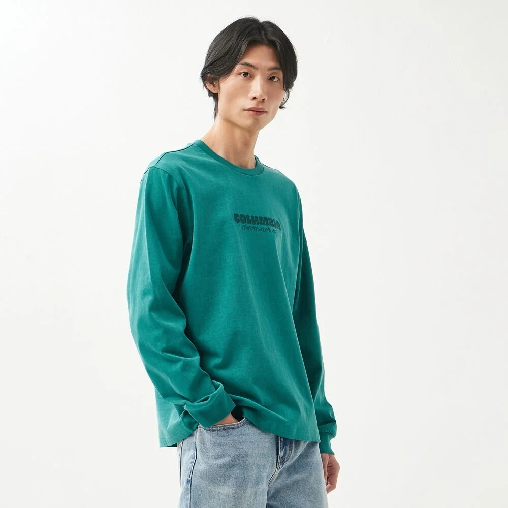 Columbia 男裝 Fine Avenue 圓領 長袖 T恤 C71YM6611375