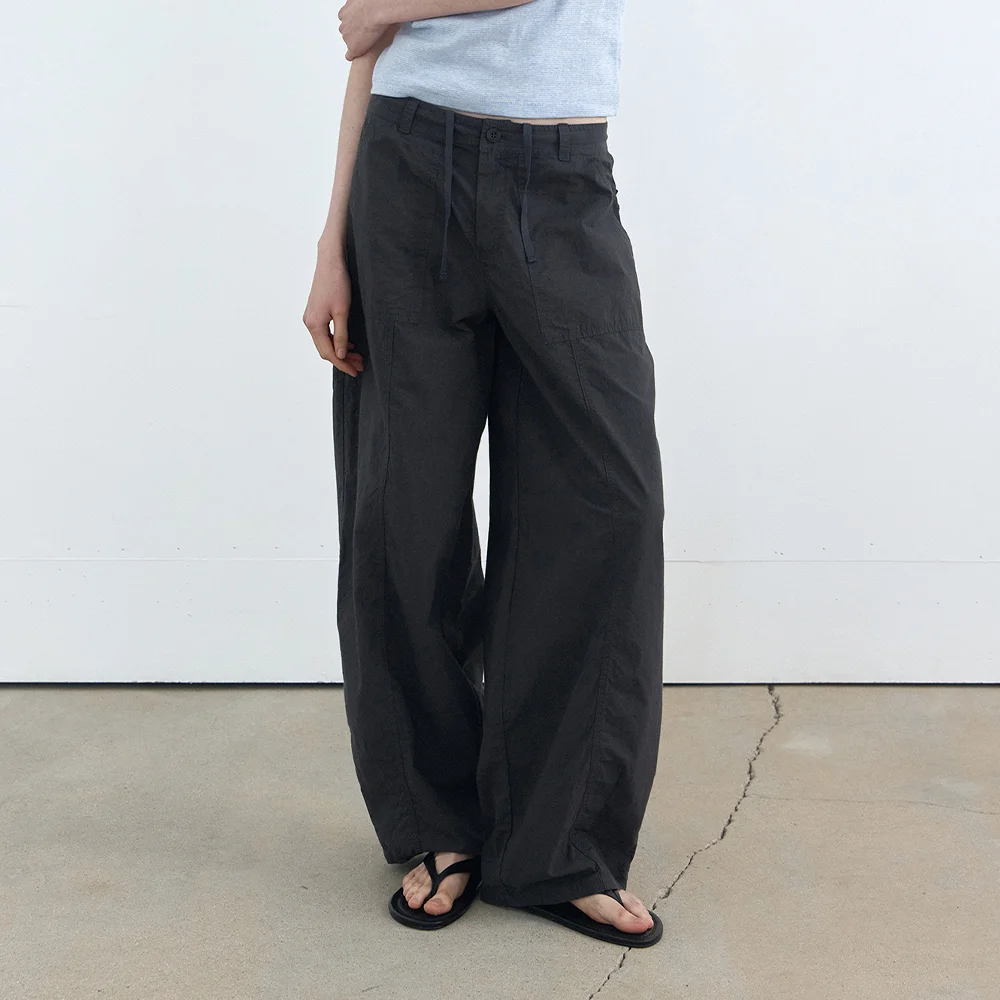 Ford summer curved pants (charcoal)