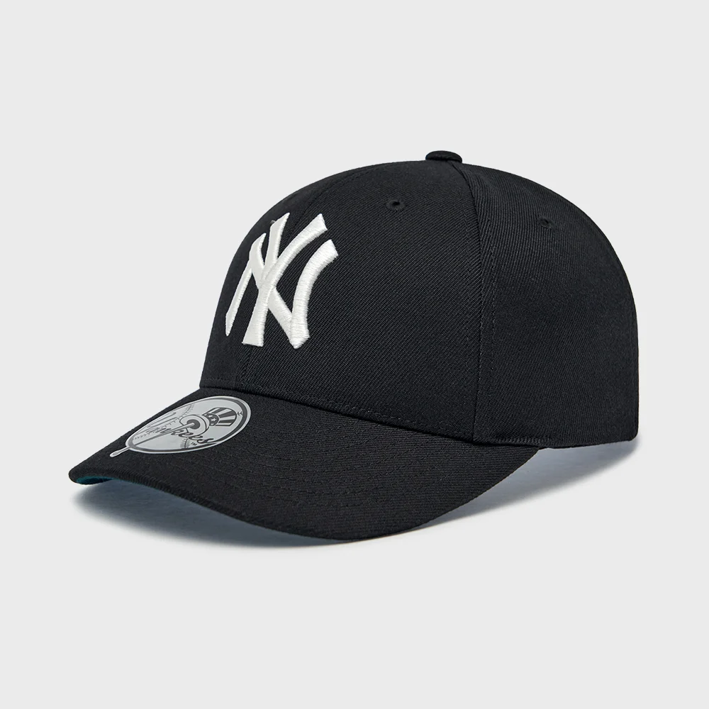 標誌款 Cursive Structure 棒球帽 NY (Black)