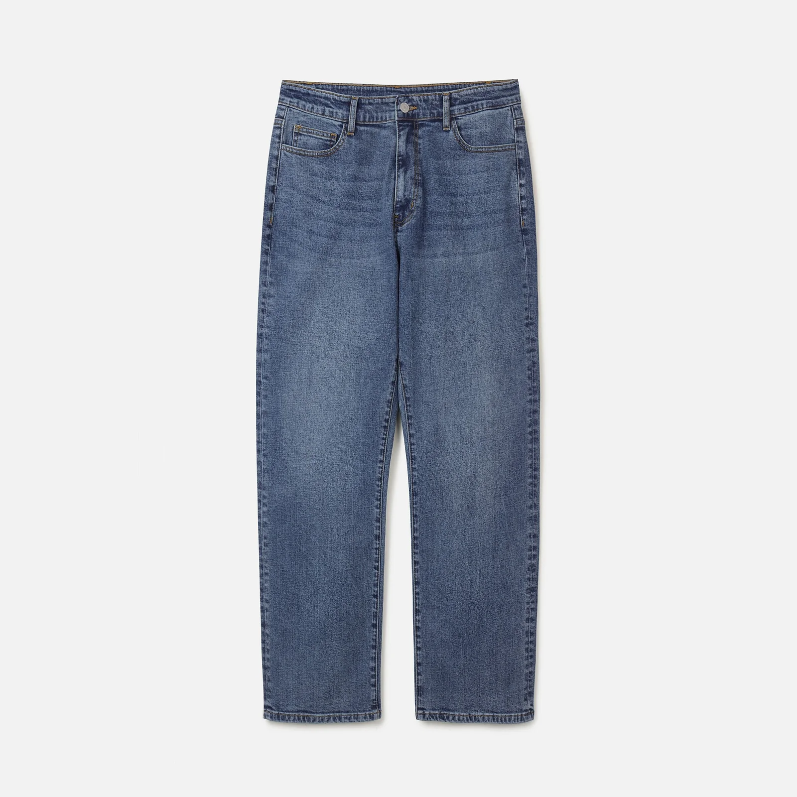 SEMI-WIDE STRAIGHT DENIM DARK NAVY (247)