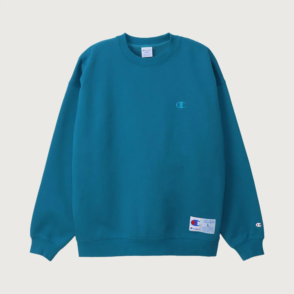 C標誌 寬鬆版型 Jog Tag 衛衣 Blue Green