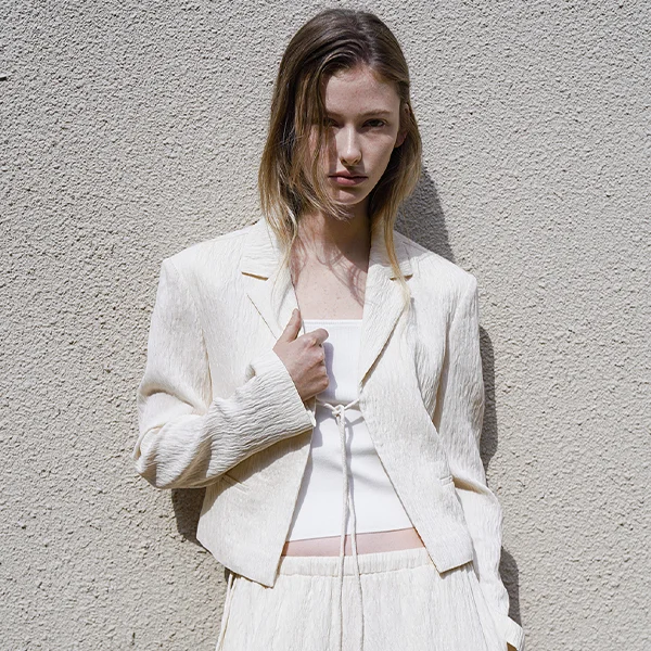 ROSE RIBBON SET-UP JACKET(JK-3019)_2Colors