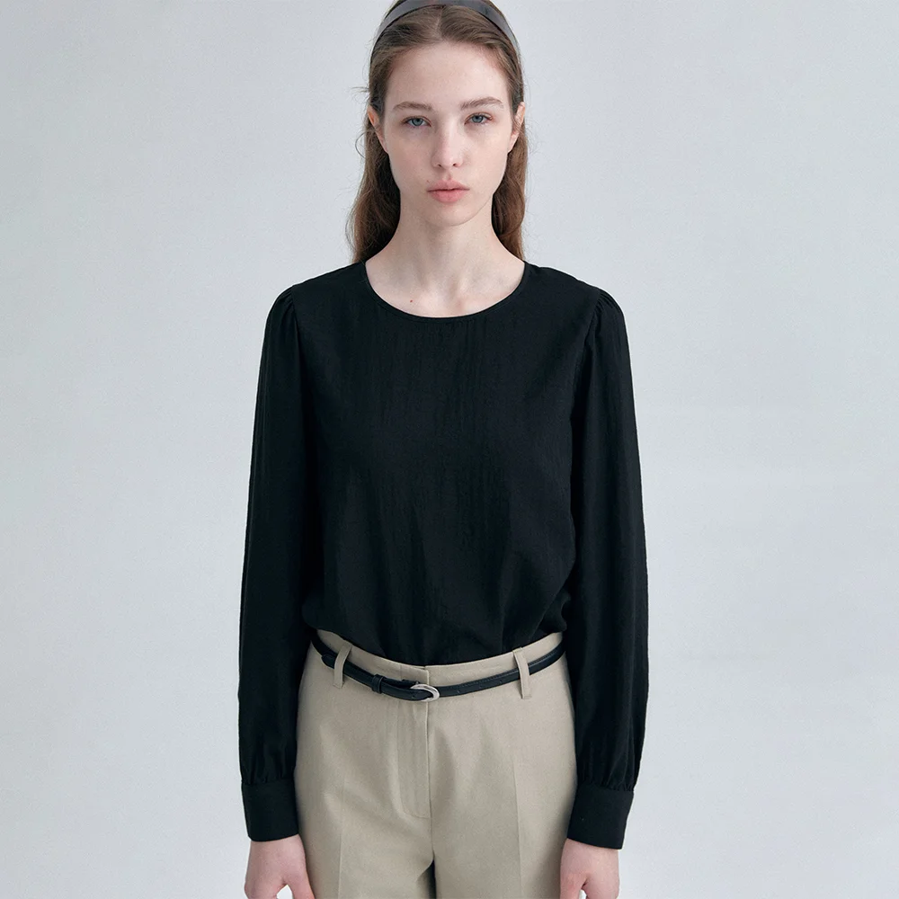 Jud Puff Blouse (Autumn ver.)_Black