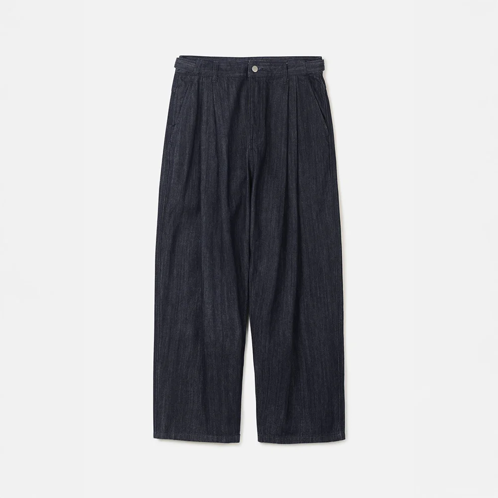 ADJUSTABLE RAW WIDE DENIM INDIGO (247)