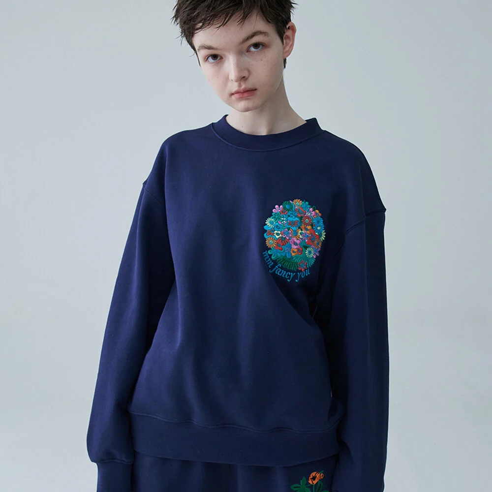 POPPY FANCY 衛衣/海軍藍