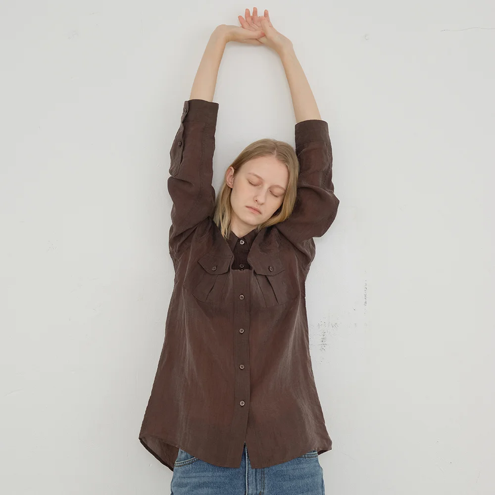 Objeck Point Shirt (Brown)