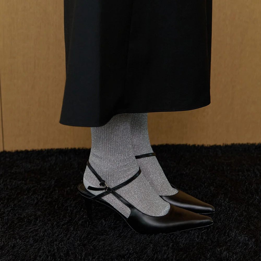 Shining Up Knee Socks_2COL (L253MSC010)