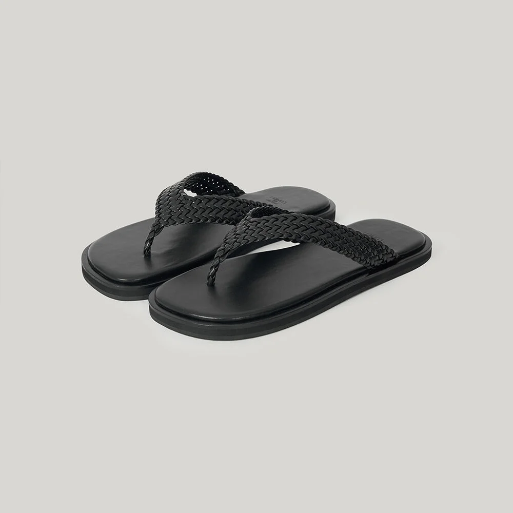 MENS WOVEN FLIP (SOFT BLACK)
