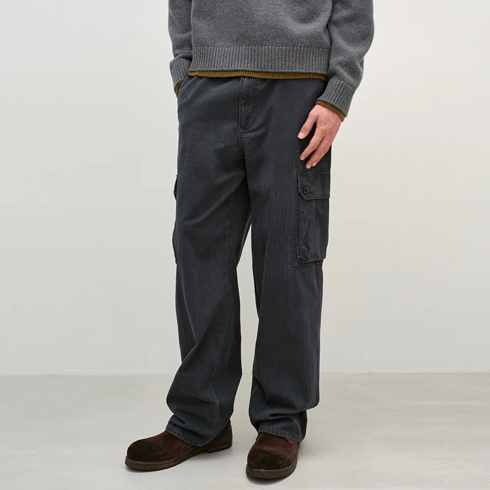 HBT 工裝 褲子 WASHED CHARCOAL