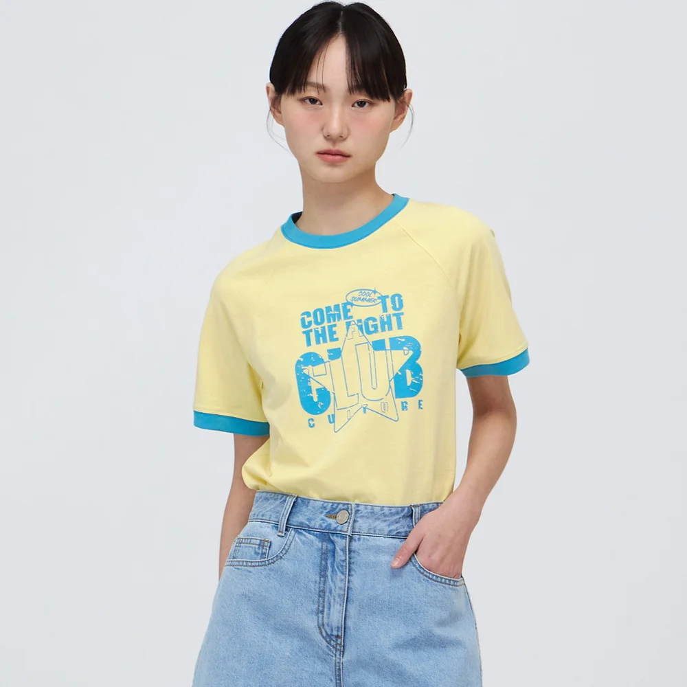 Ringer T恤 YE_C252PSM705