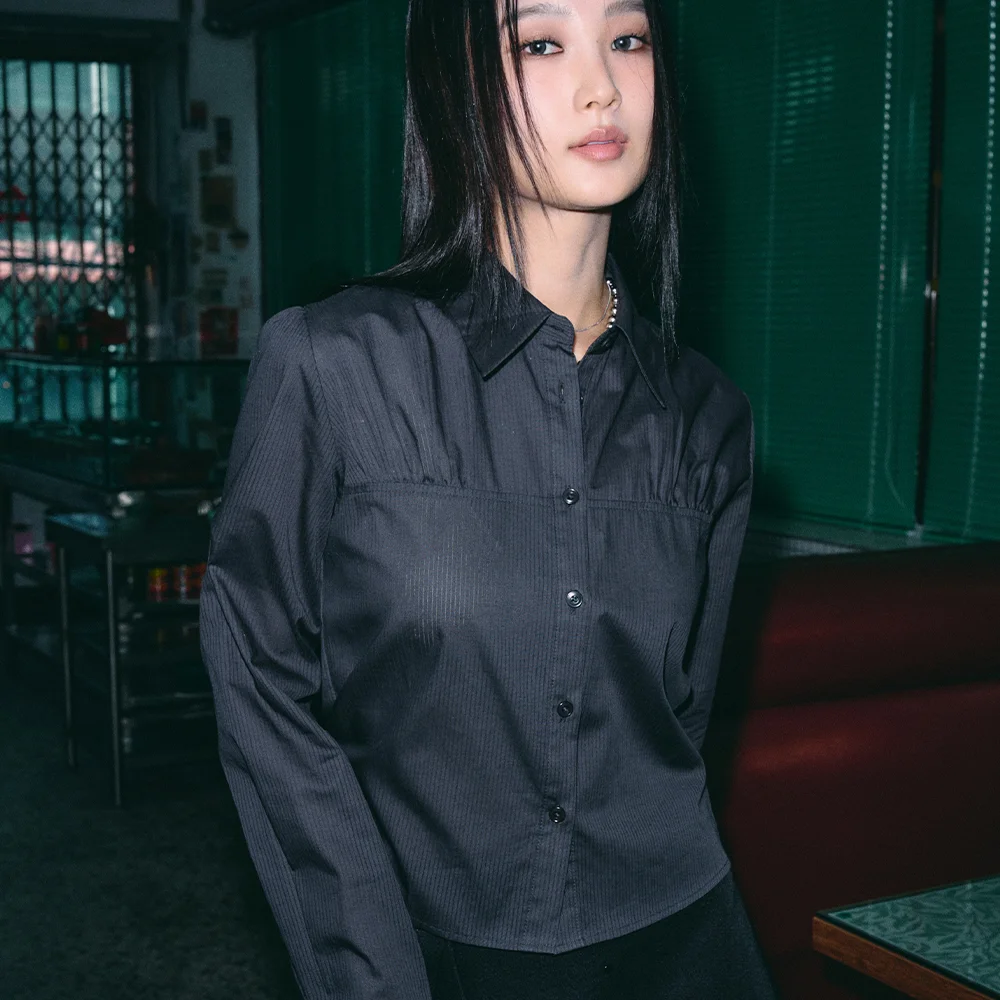 Paisley 細條紋 點綴 襯衫
