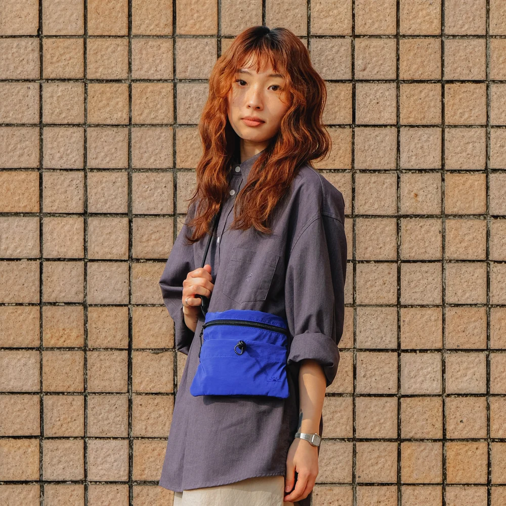 RIPSTOP COMPACT BAG (BLUE)