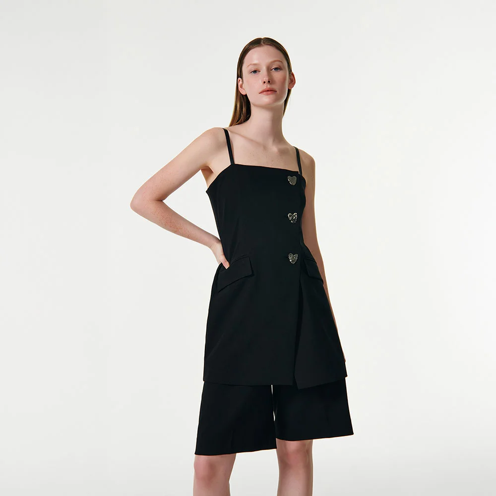 STRAP VEST DRESS