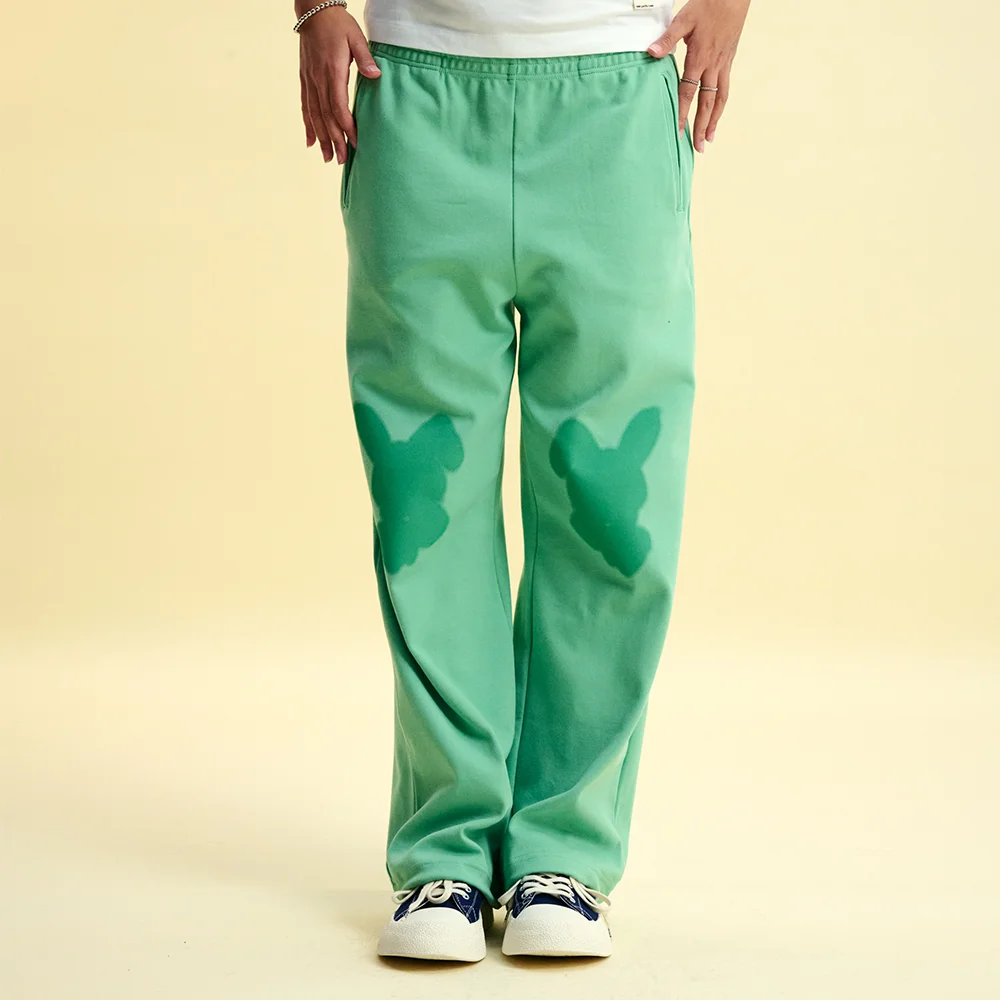 WM SEL GHOST NIBBLE SWEATPANTS (GREEN)
