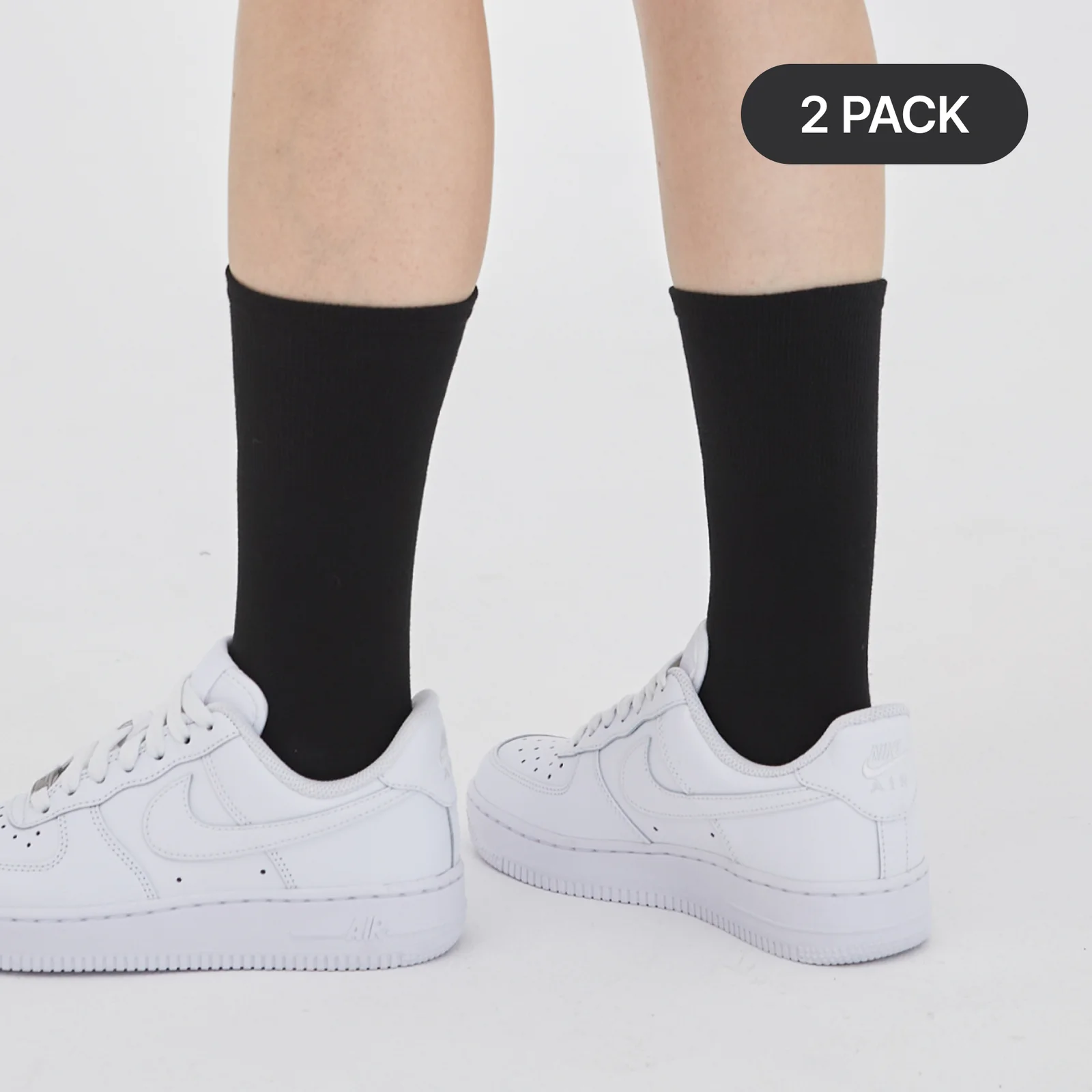 DONUTVINYLSHOP plain socks (12colors) - 2PACK