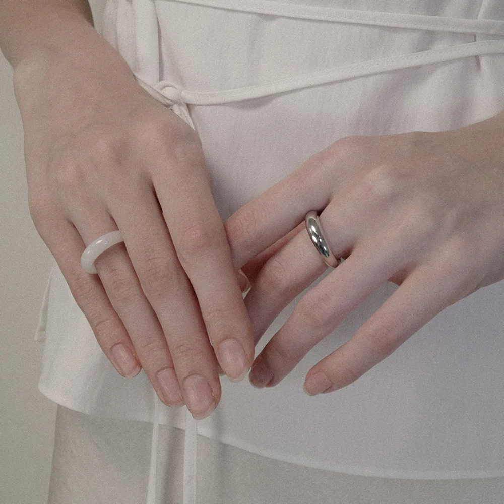 crescent ring
