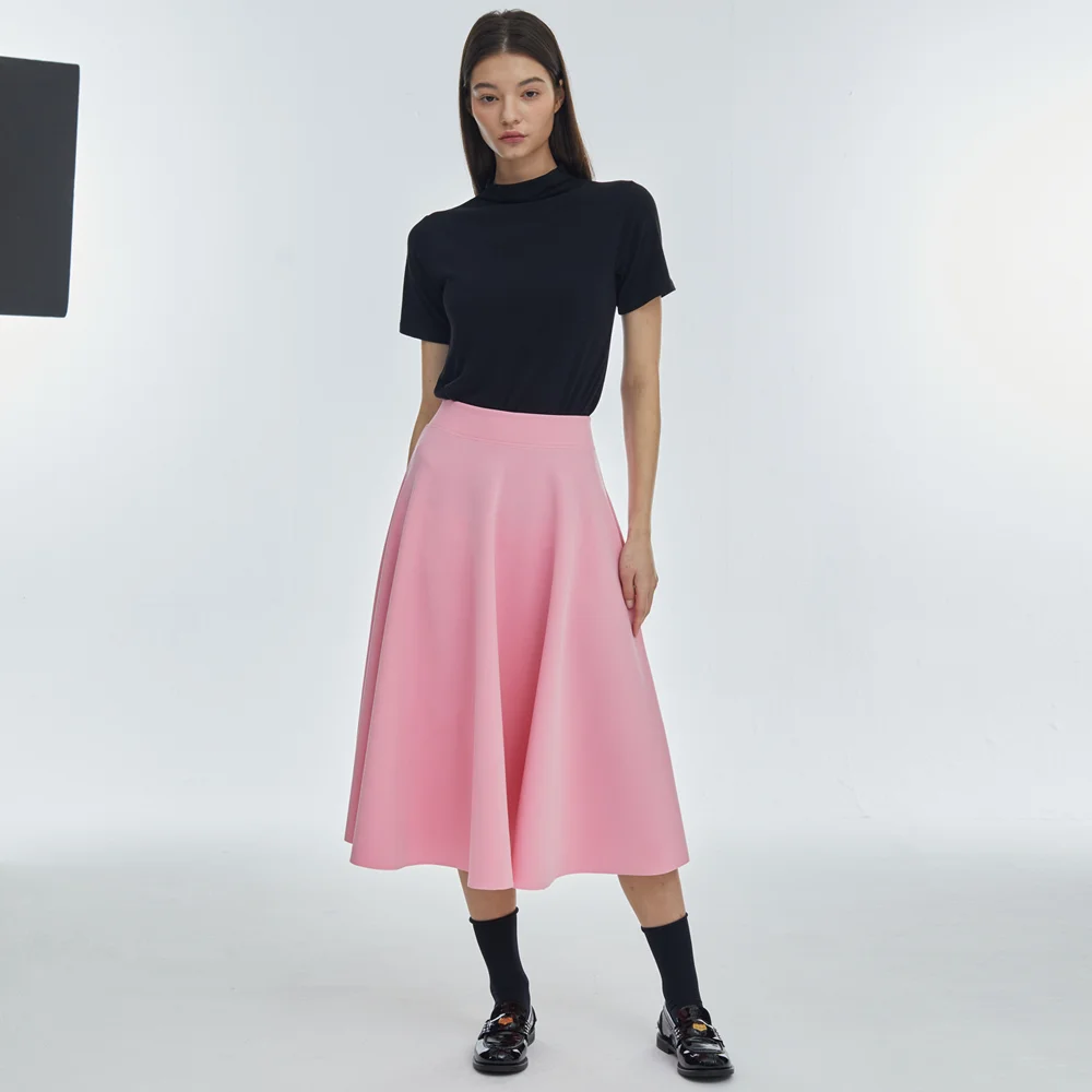 Flare Span Long Skirt