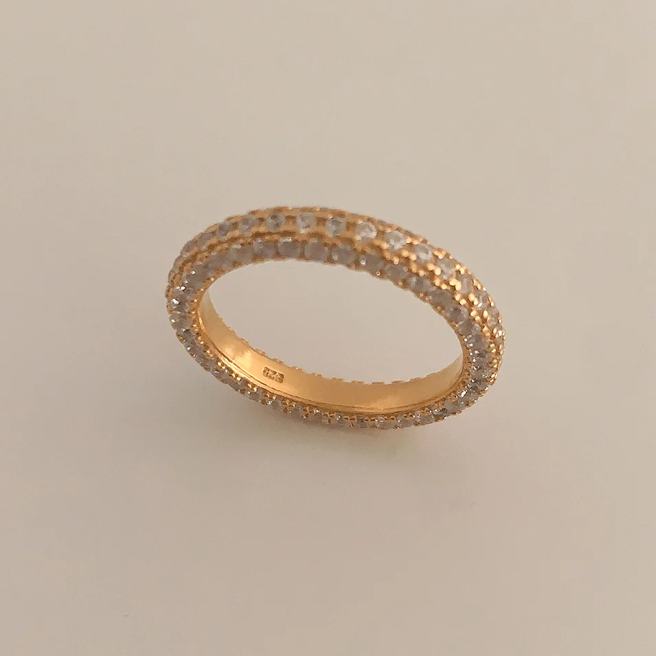 silver925 frozen cubic ring_2 Colors