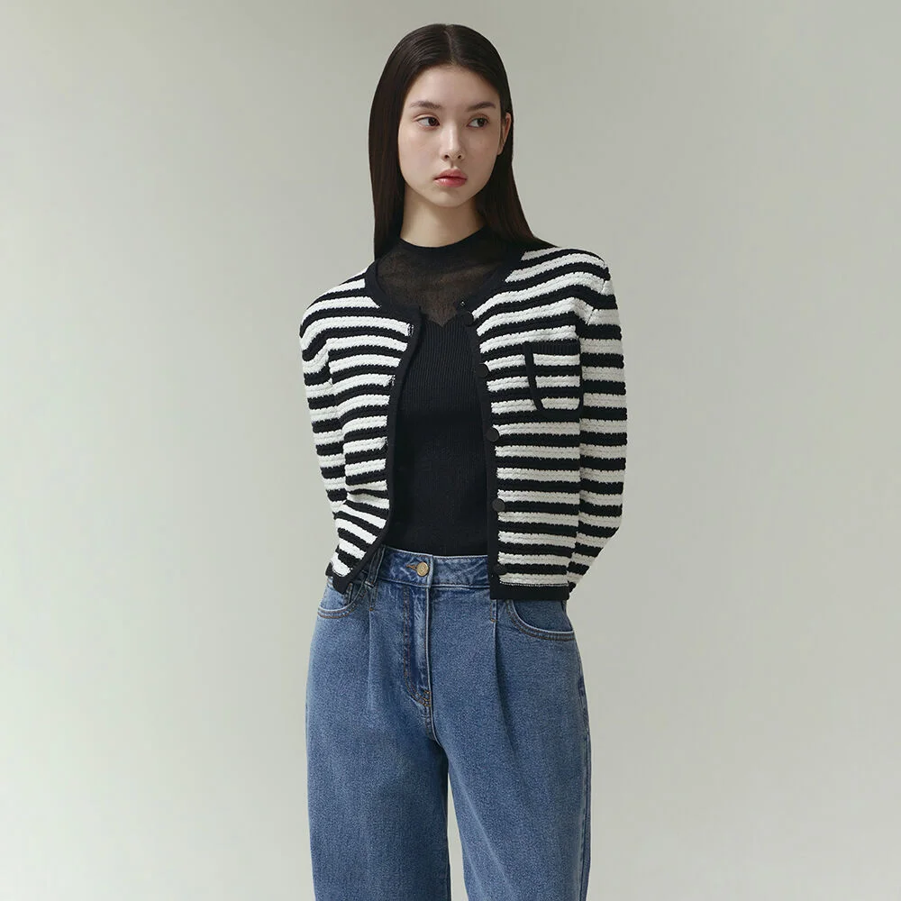 it MICHA 條紋 開襟外套 ITP2KCD730 (2COLOR)