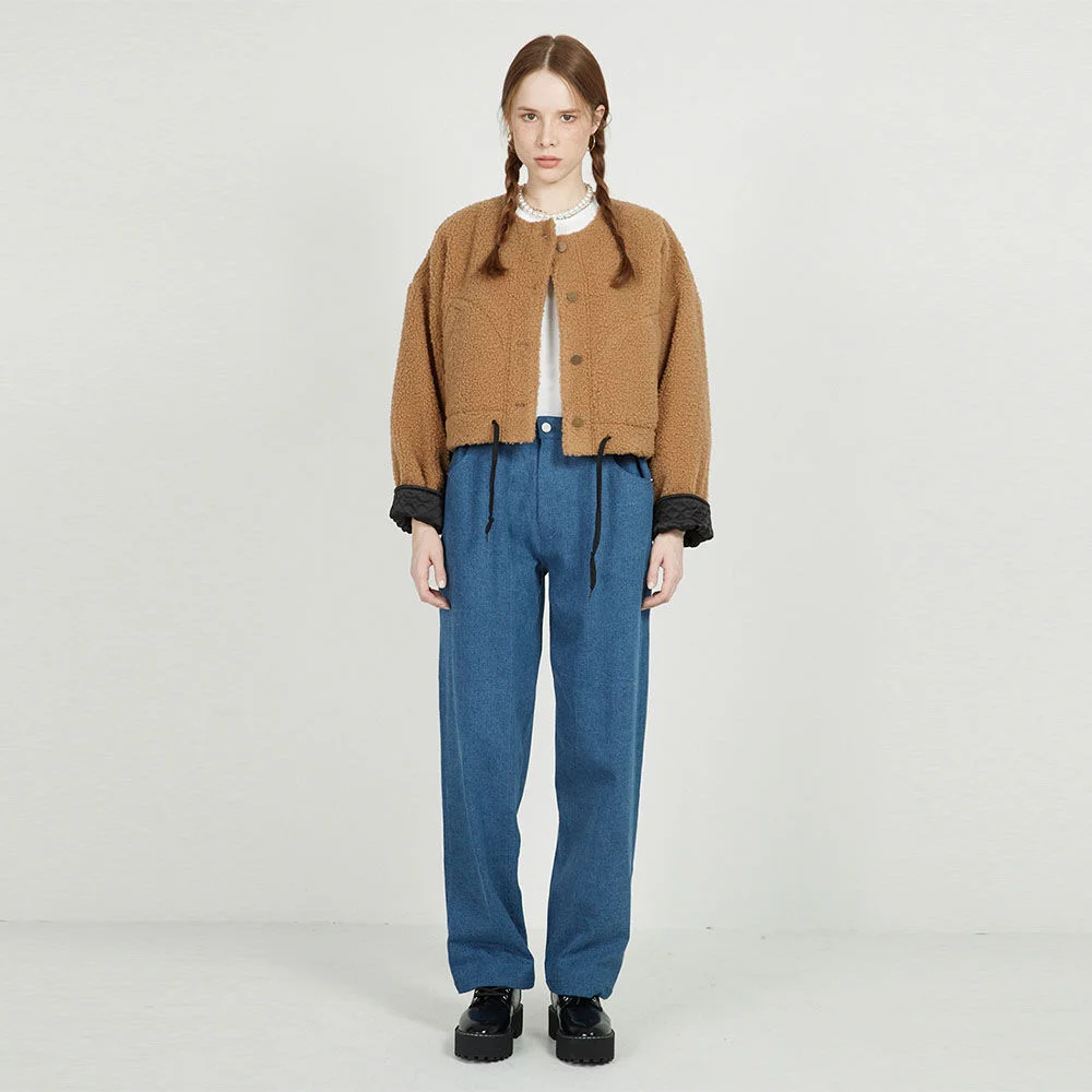 TEDDY BLOUSON camel
