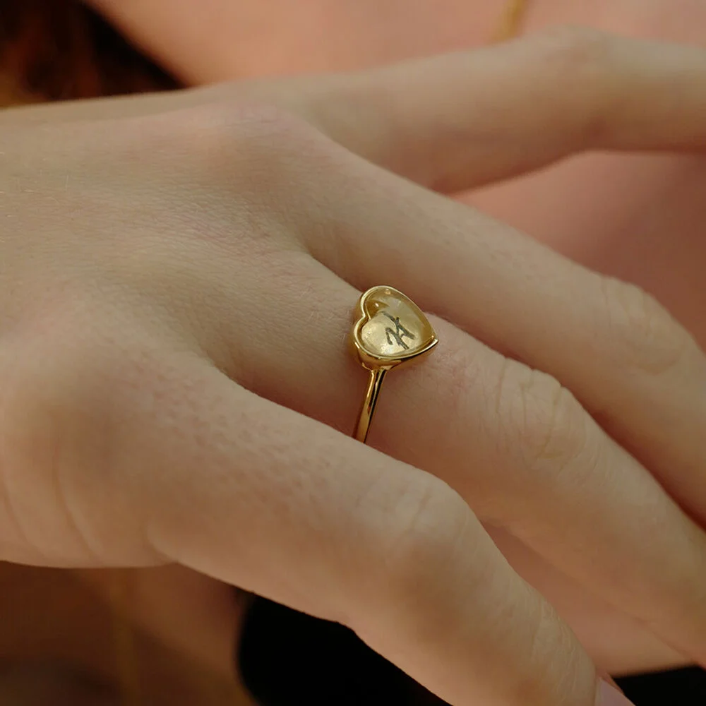 love locket ring
