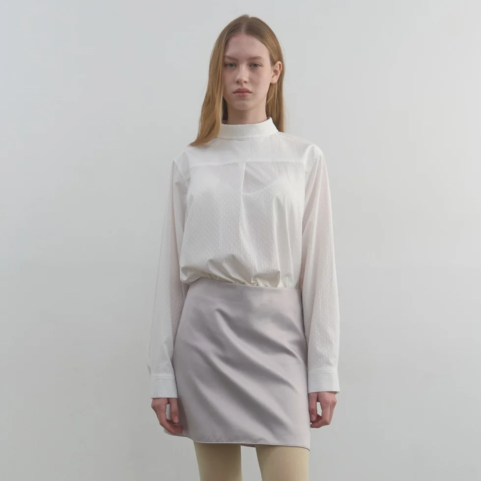 BACK TO FRONT SHIRT_DOT WHITE