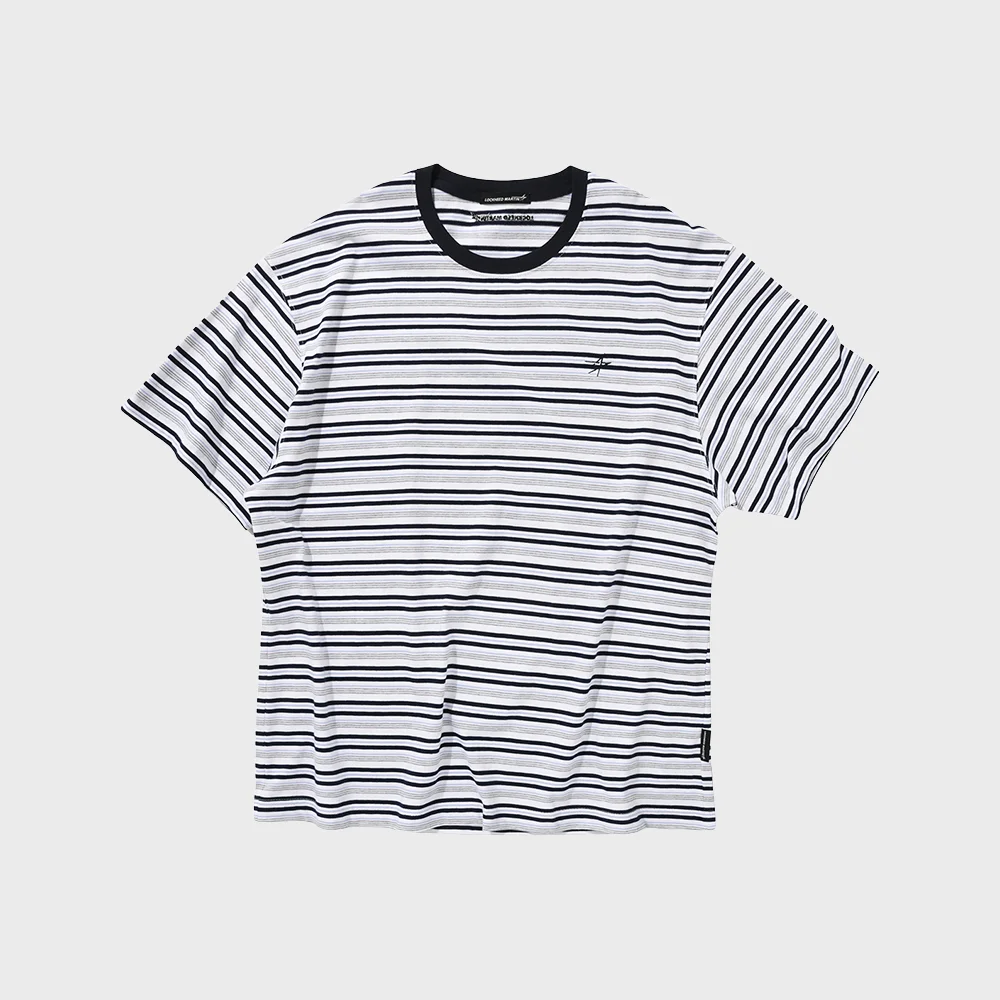 MULTI STRIPE TS (WHITE)