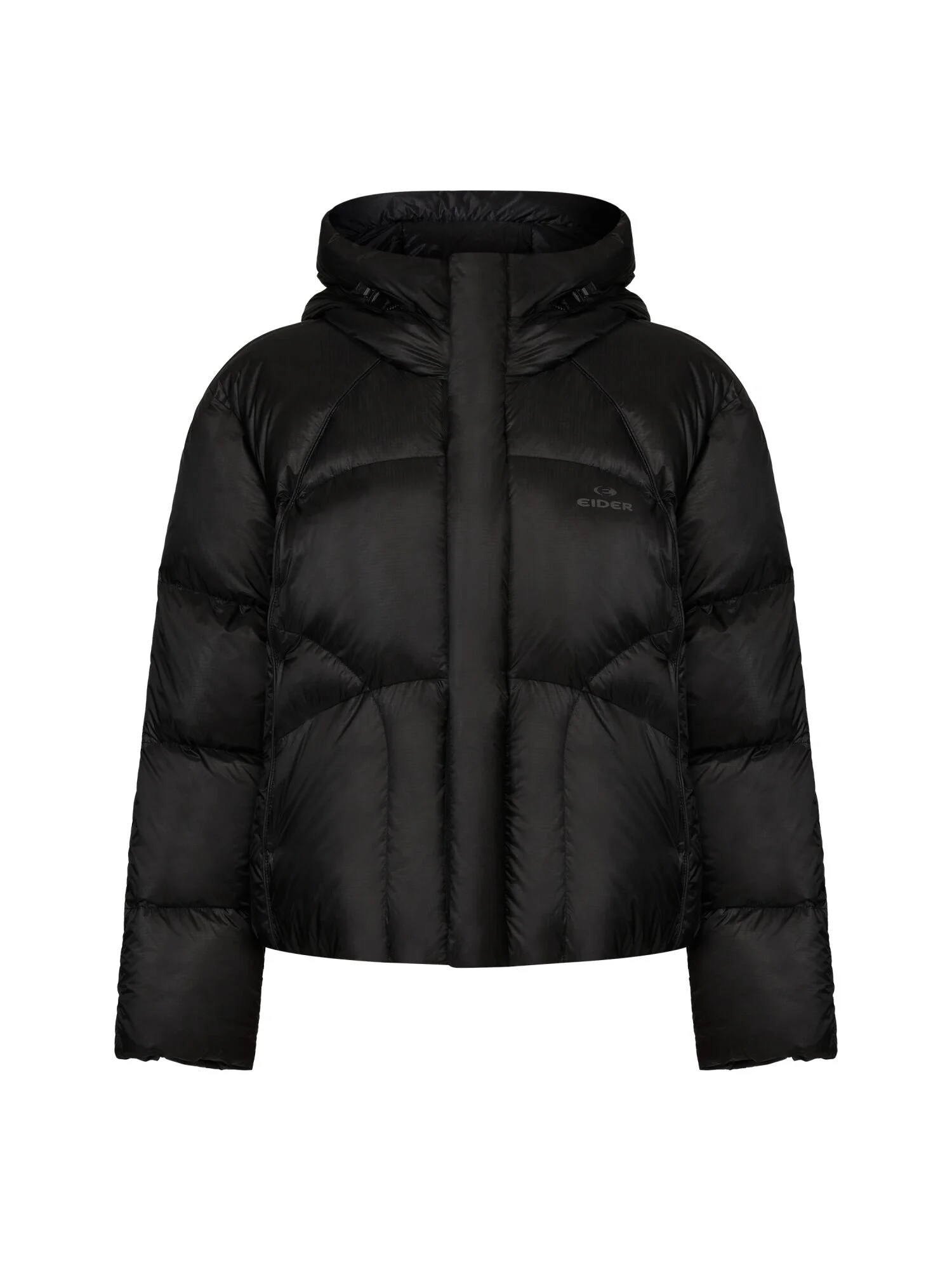 GRATINUM (Gratinum) 女裝 連帽 Puffer 鵝絨 Down 外套_Black_DWW26512Z1