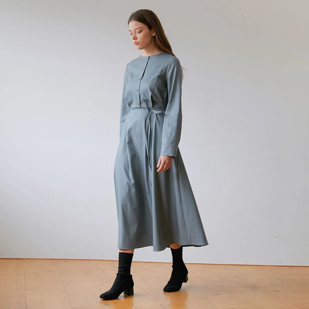 MELIA MAXI DRESS - GRAY