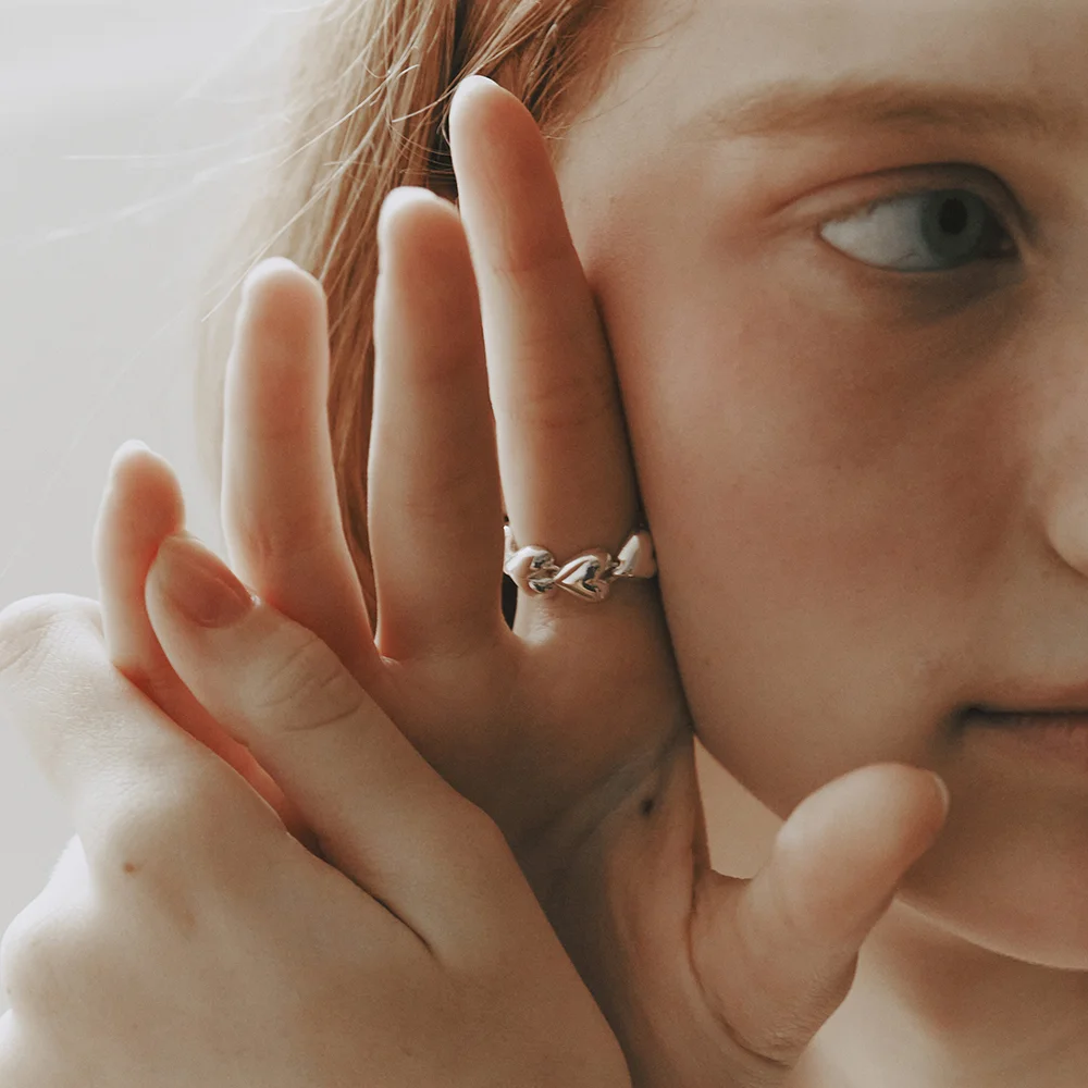 Plumpy Heart Ring